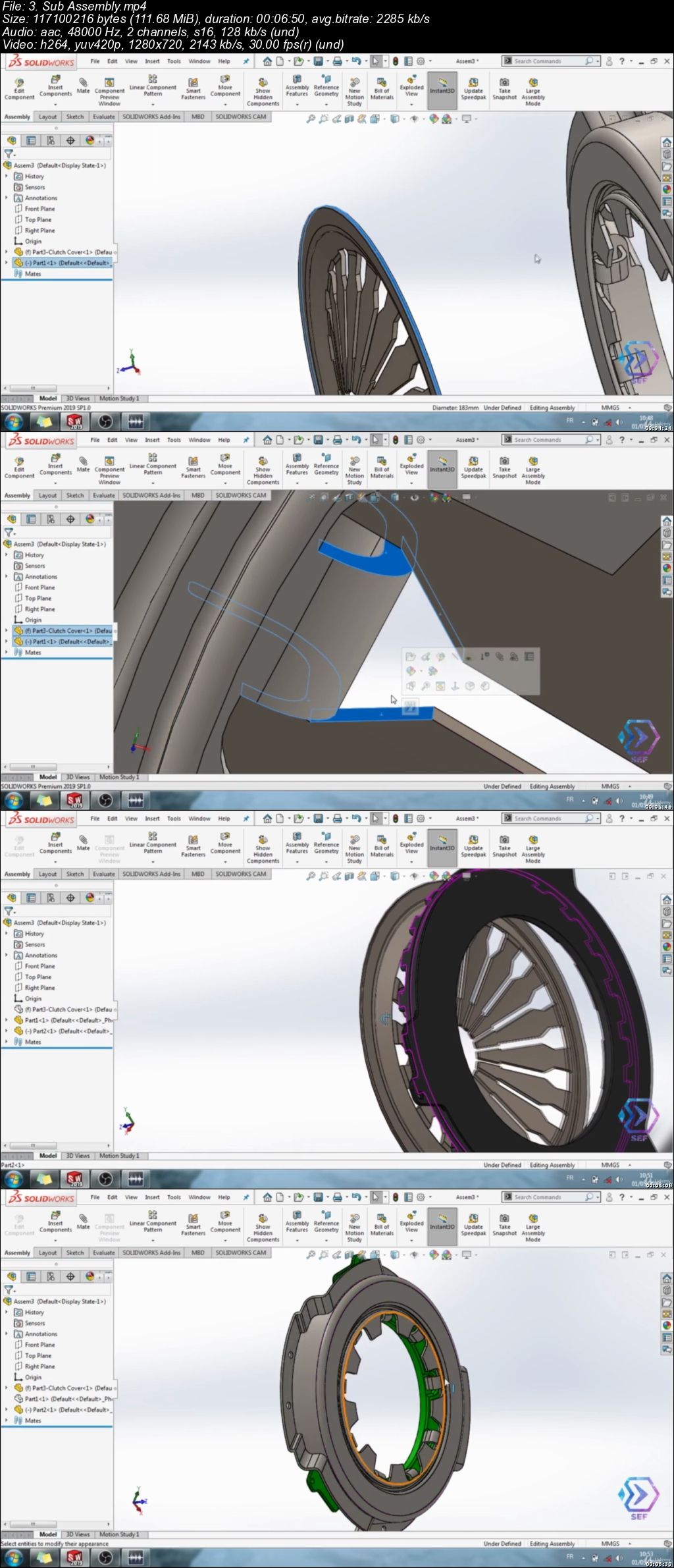 SolidWorks 2019: Automobile System Design, Deep learning A-Z