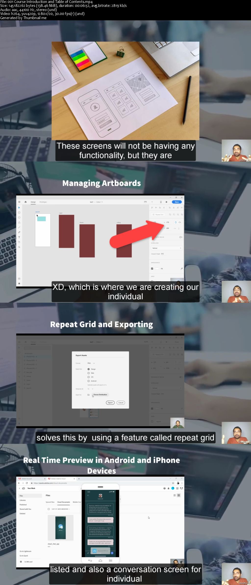 Adobe XD Mobile & Web UX/UI for Dummies - Learn in 3 Hours
