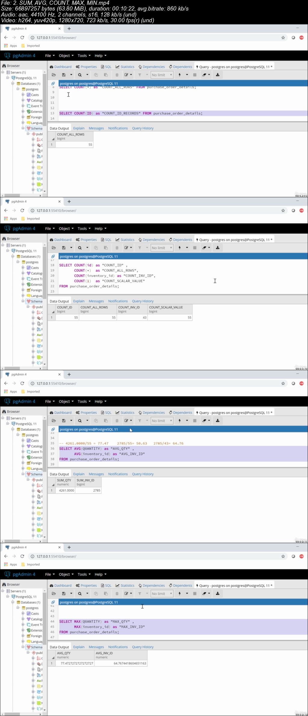 SQL Bootcamp: SQL and PostgreSQL Database for Beginners