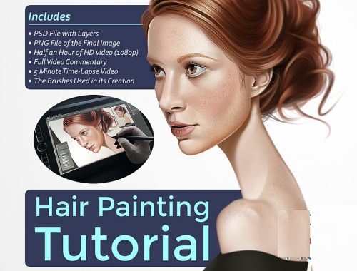 Cubebrush – Hair Painting Tutorial