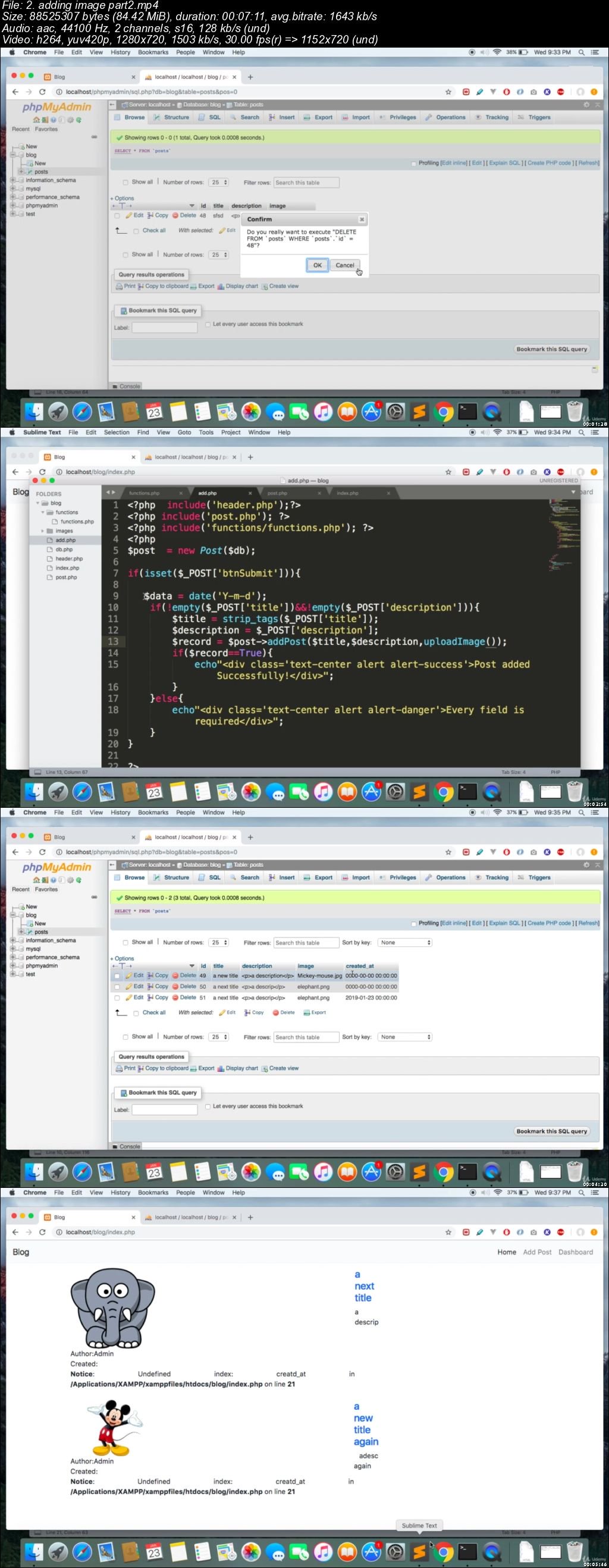 PHP(2019): A robust blog application with PHP(OOP) and MySQL