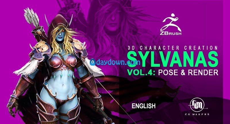 CG Makers – Sylvanas Vol 4 – Pose and render