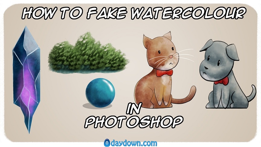 Faking Watercolour in Photoshop