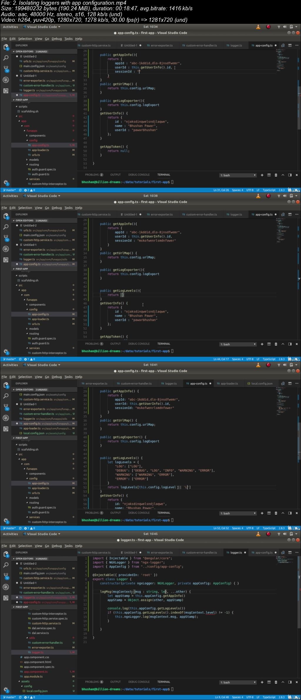 Architect Scale-able Enterprise Applications in Angular