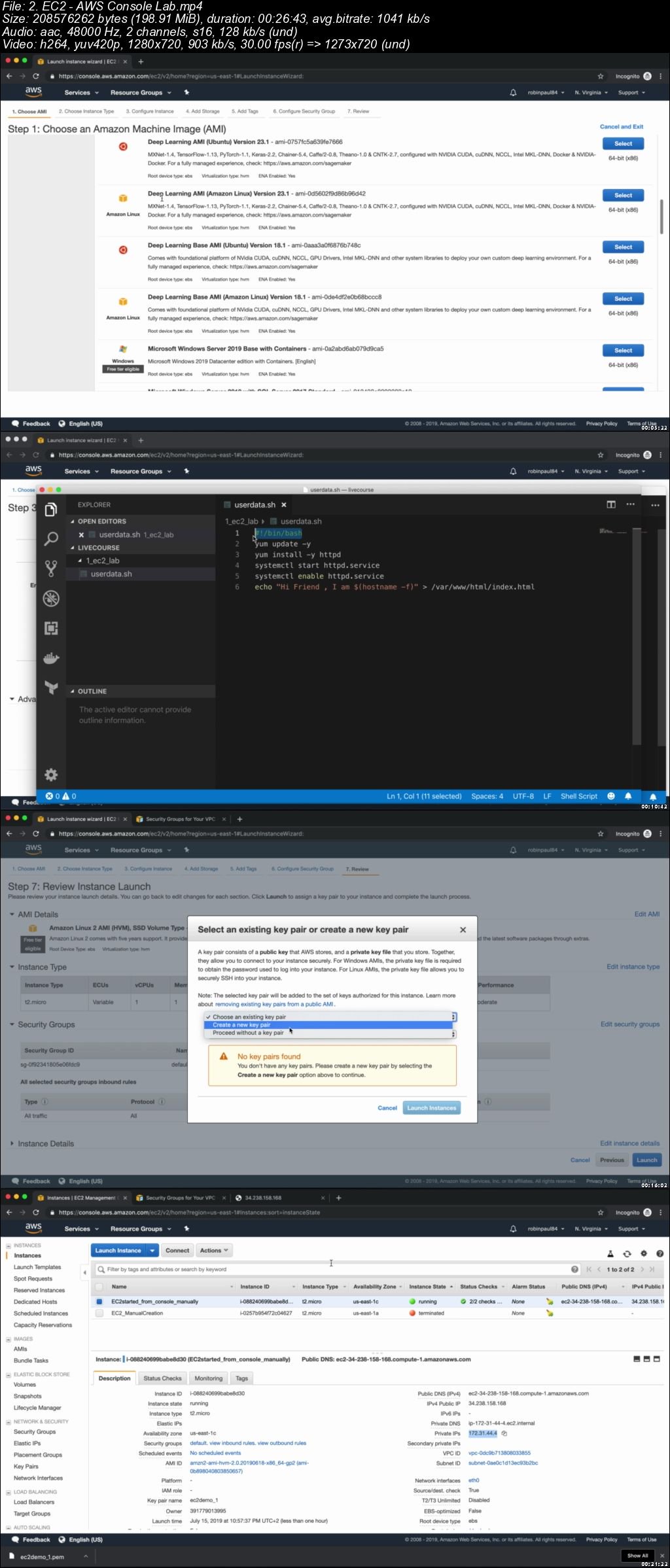 Terraform with AWS (Aug 2019)