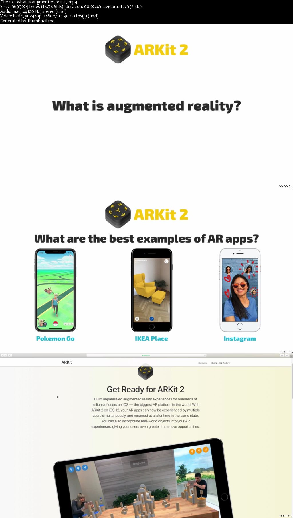 iOS 12 & Swift 4: Mastering ARKit 2 from scratch