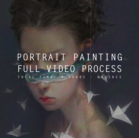 Gumroad – Hayla – Portrait digital painting Photoshop