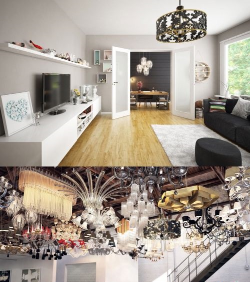 Evermotion – Archmodels vol. 177 – Interior Props and Chandeliers