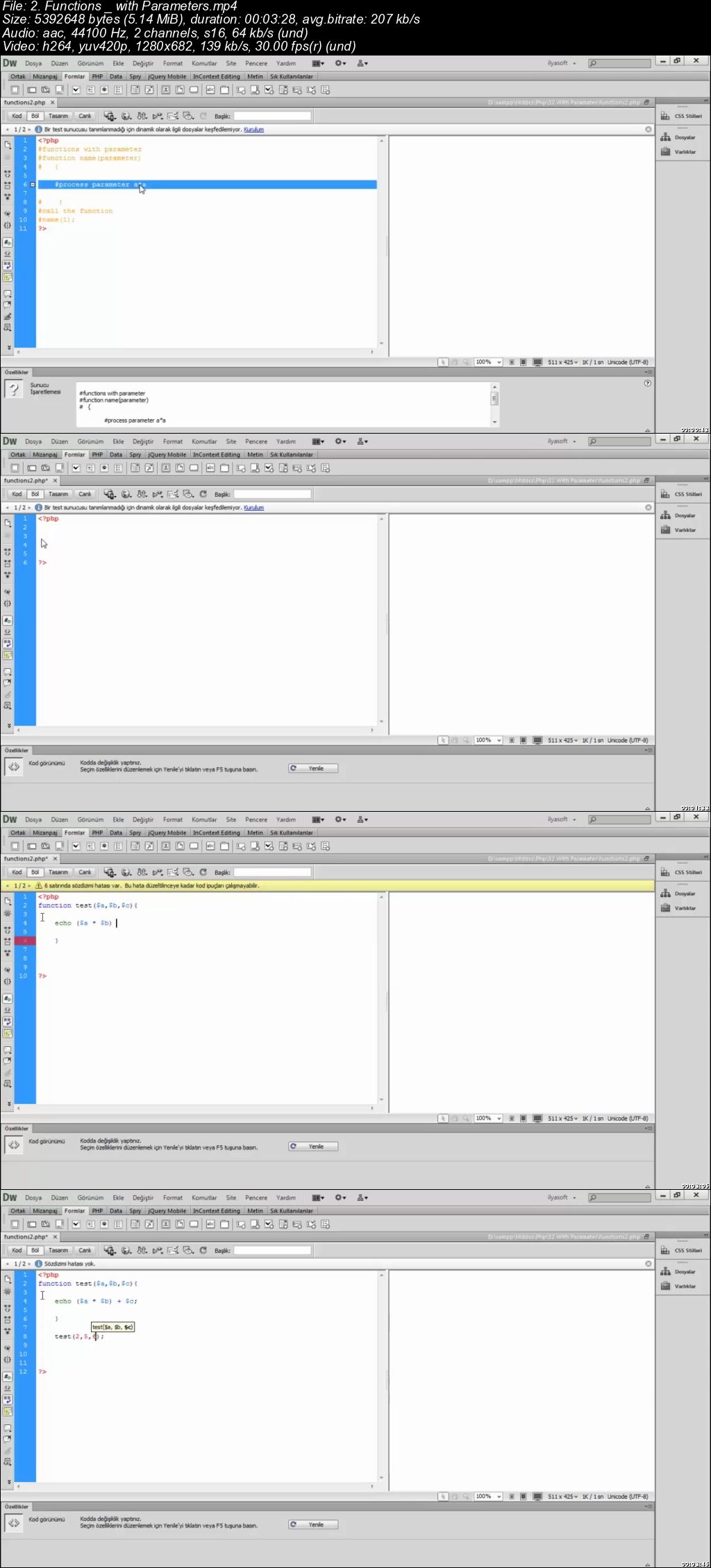 PHP & MySQL Tutorials For Beginners