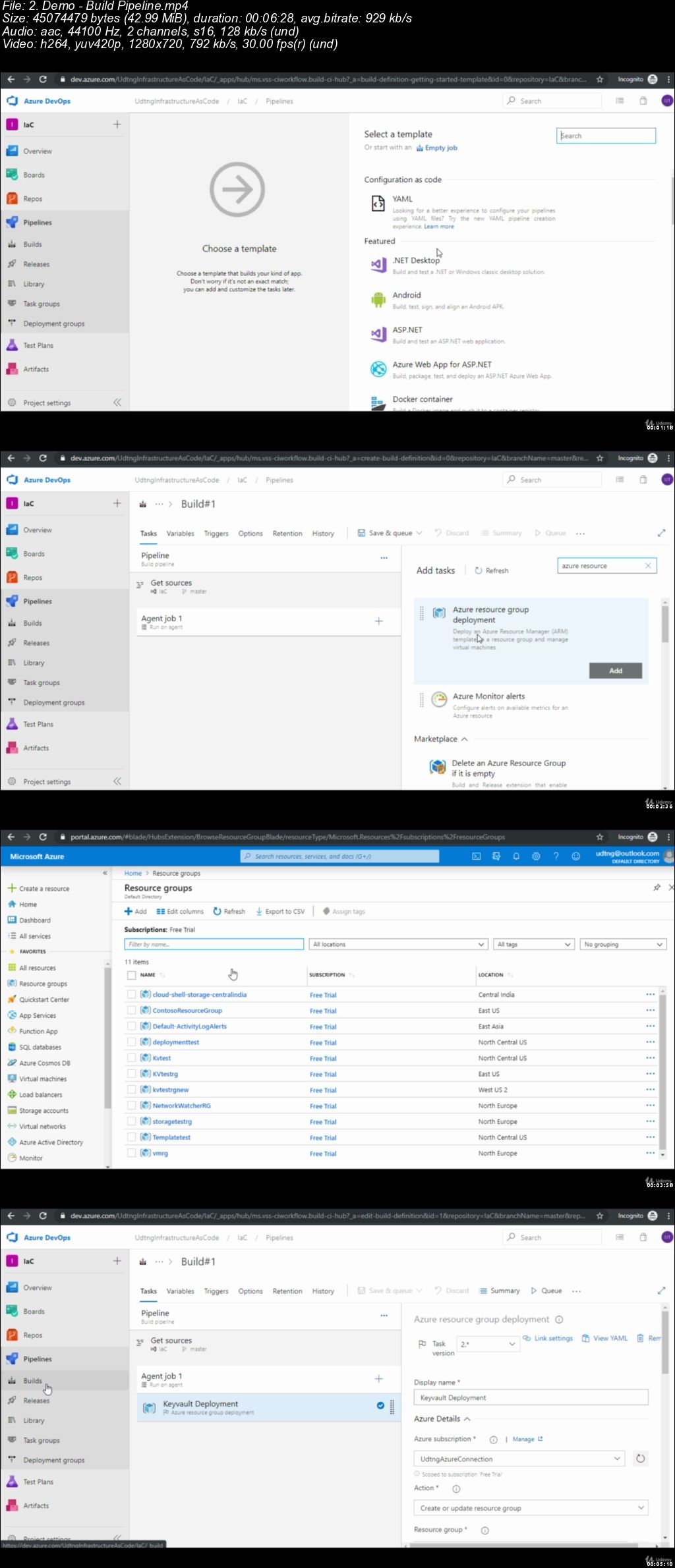 AZ-400 Azure DevOps : Implementing Infrastructure as Code