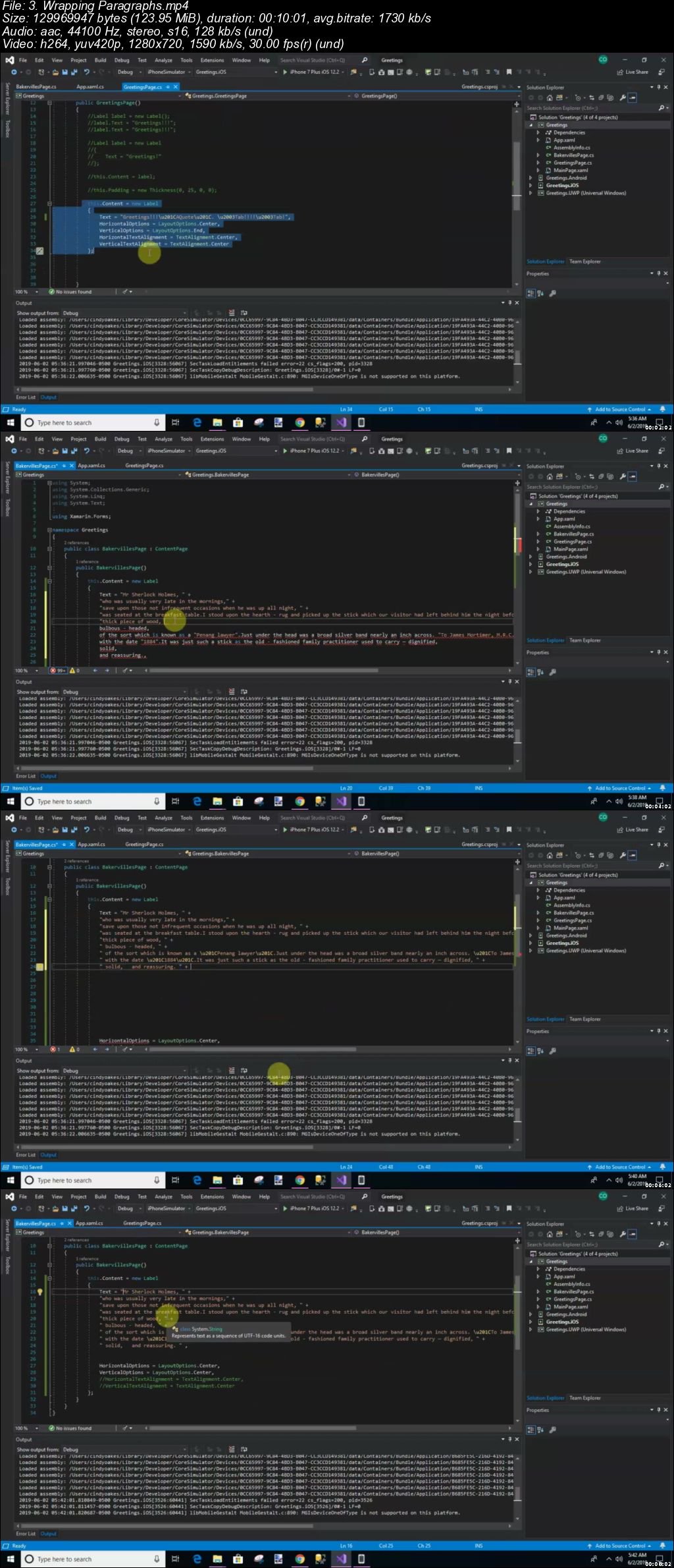 C# From Beginner To Pro - Mobile Apps With Xamarin.Forms #1