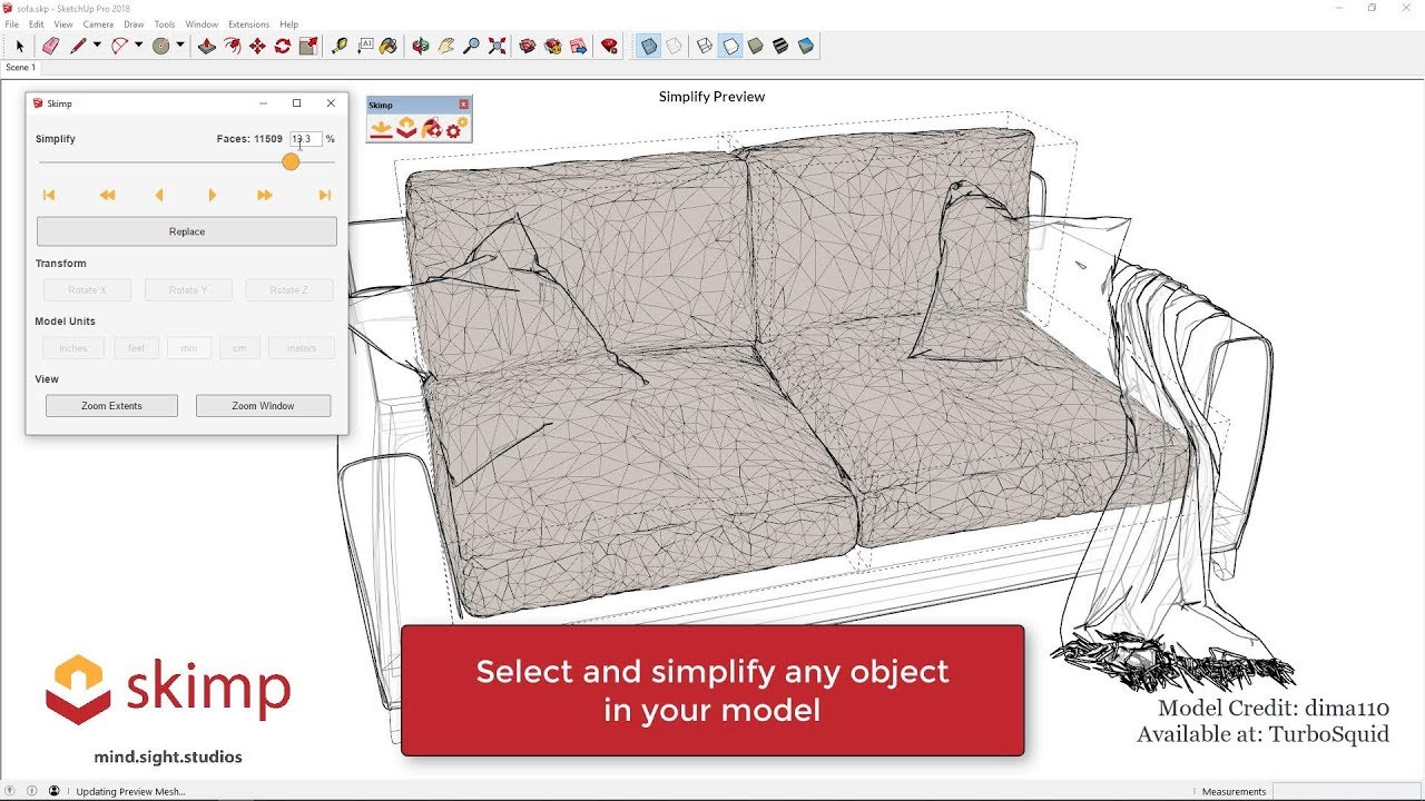 Skimp 1.1.1 (x64) for Sketchup 2019
