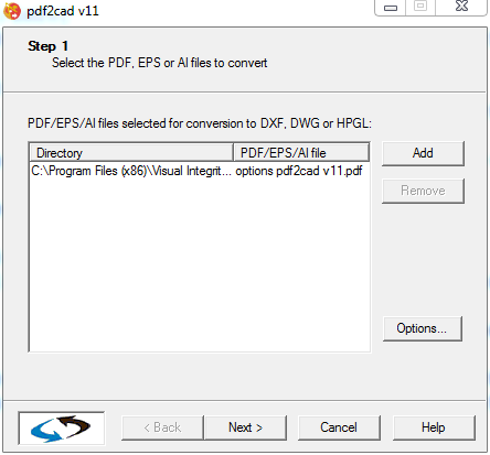 pdf2cad 11.2108.2.0