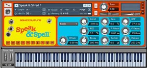 SonicCouture Speak & Spell KONTAKT LIVE EXS24