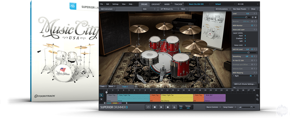 Toontrack Music City USA SDX v1.5.0