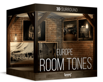 Boom Library Room Tones Europe 3D Surround Edition WAV