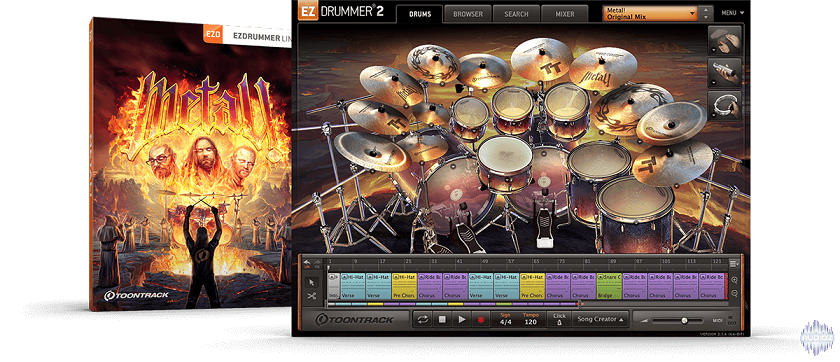 Toontrack Metal! EZX v1.5.4