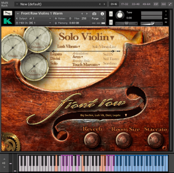 Kirk Hunter Front Row Violins KONTAKT MERRY XMAS-SYNTHiC4TE
