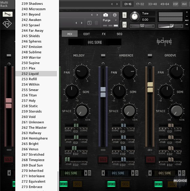Rigid Audio Sore v1.0 KONTAKT MERRY XMAS-SYNTHiC4TE