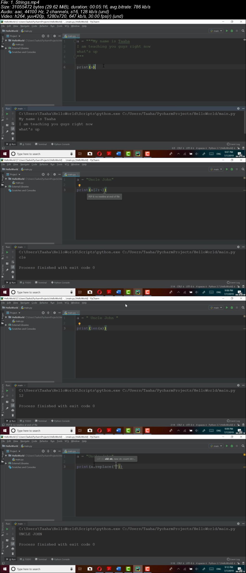 Python For Beginners: Scripting Programming With Python 3