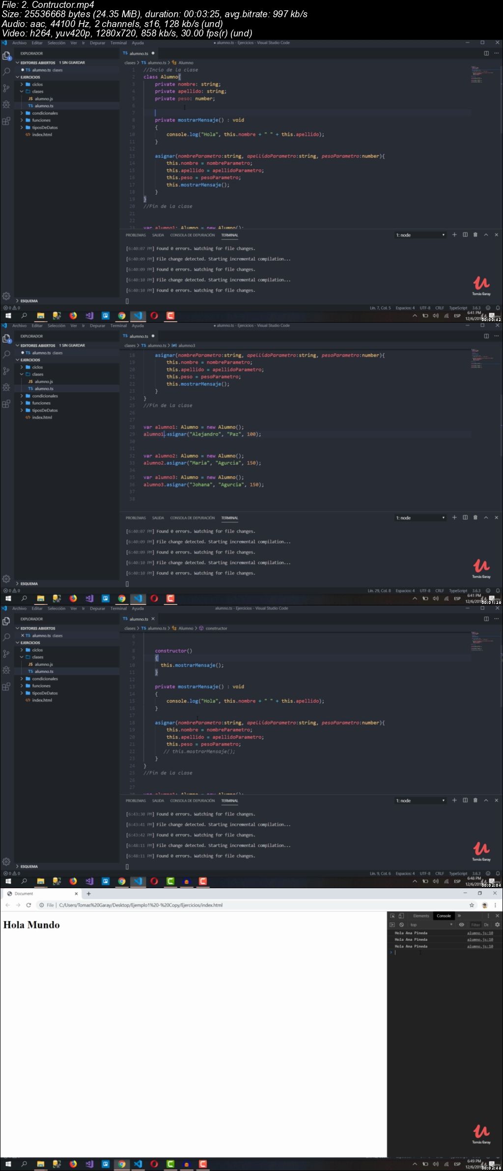 La Web Empieza Aquí: TypeScript, Angular , Storage, Firebase