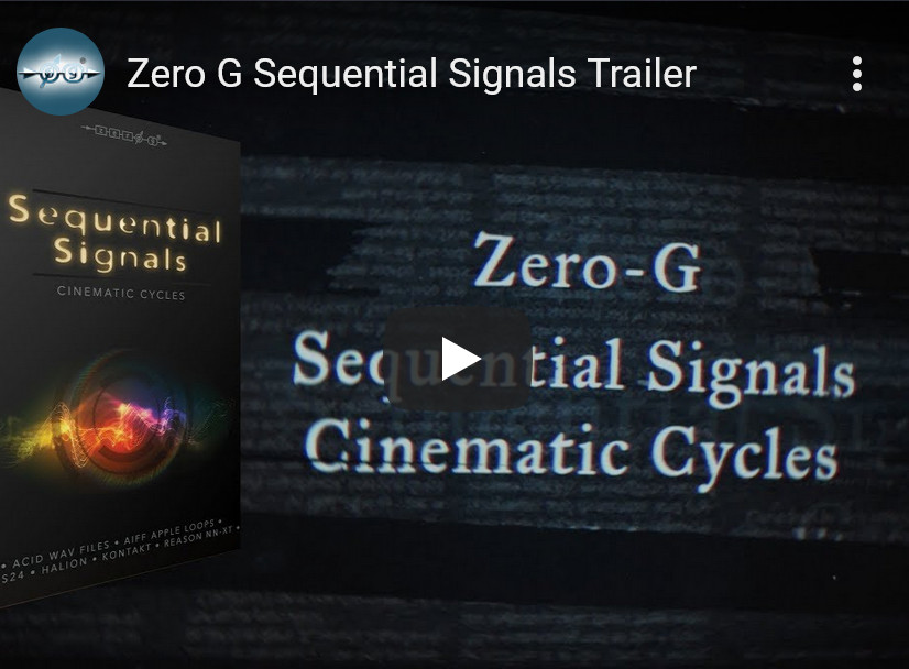 Zero-G Sequential Signals MULTiFORMAT