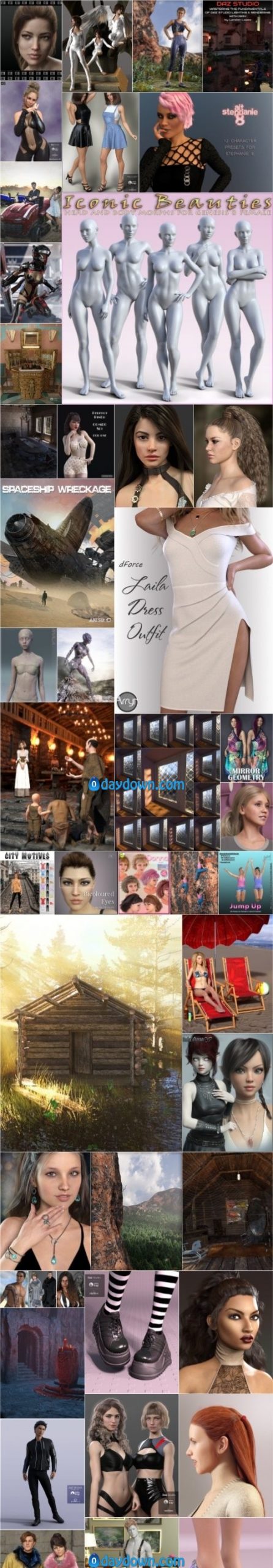Daz 3D, Poser Bundle 1 February 2020