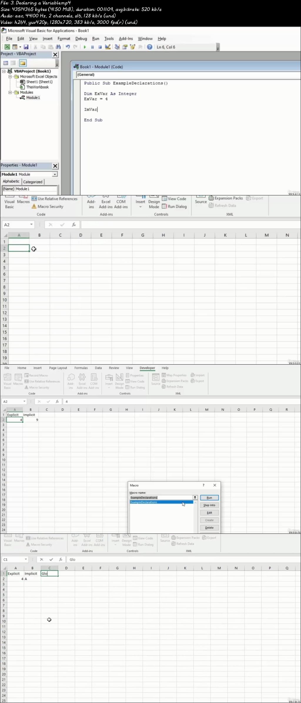 Excel VBA Programming for Beginners - Learn VBA from Scratch