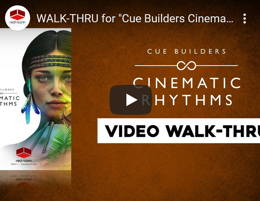 Red Room Audio Cue Builders Cinematic Rhythms v1.1 KONTAKT-EXPANSION