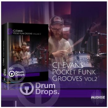 DrumDrops CJ Evans Pocket Funk Vol 2 Multitrack Sessions WAV-DECiBEL