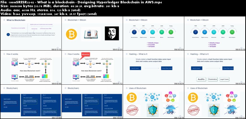 Designing Hyperledger Blockchain in AWS