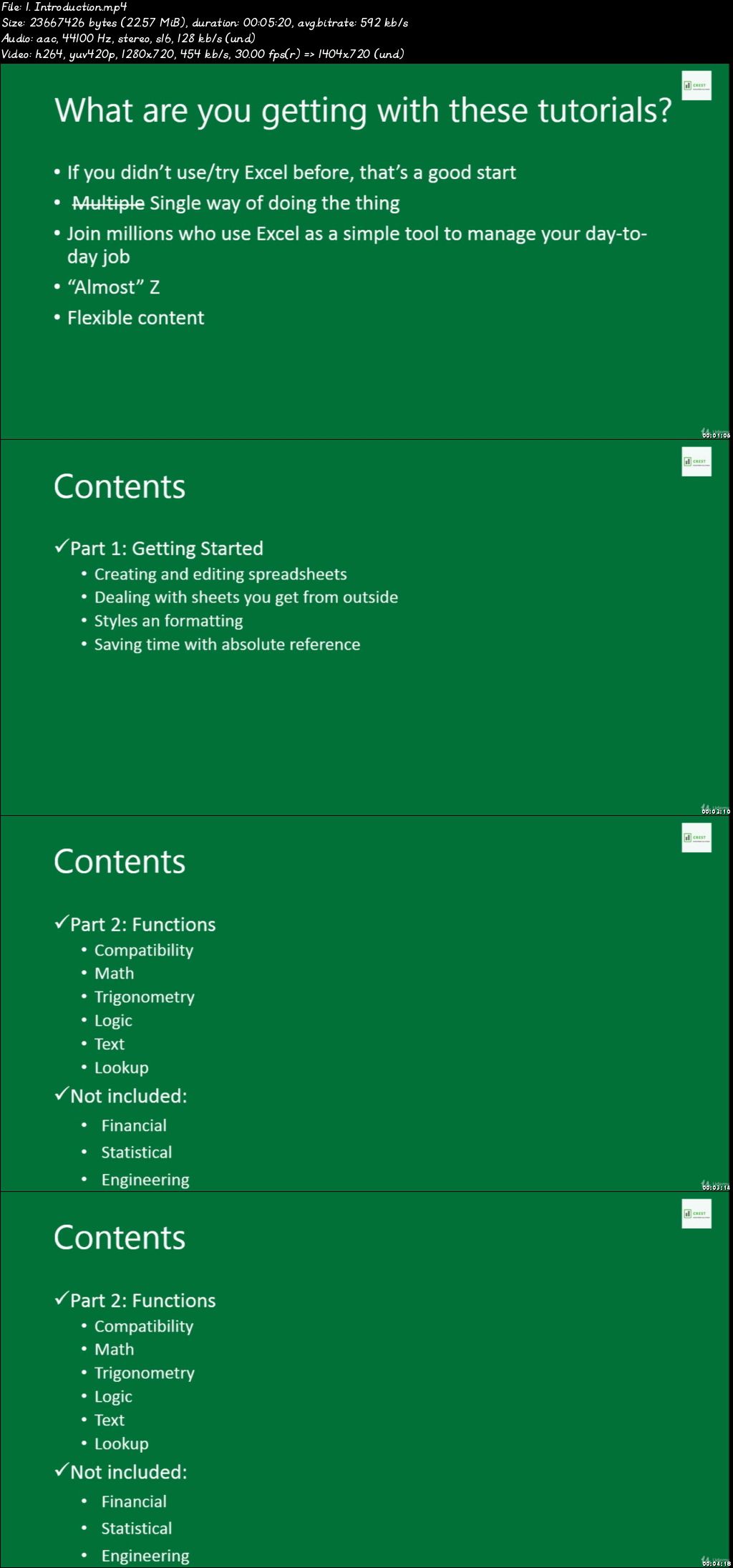 Excel 365 A to Almost Z