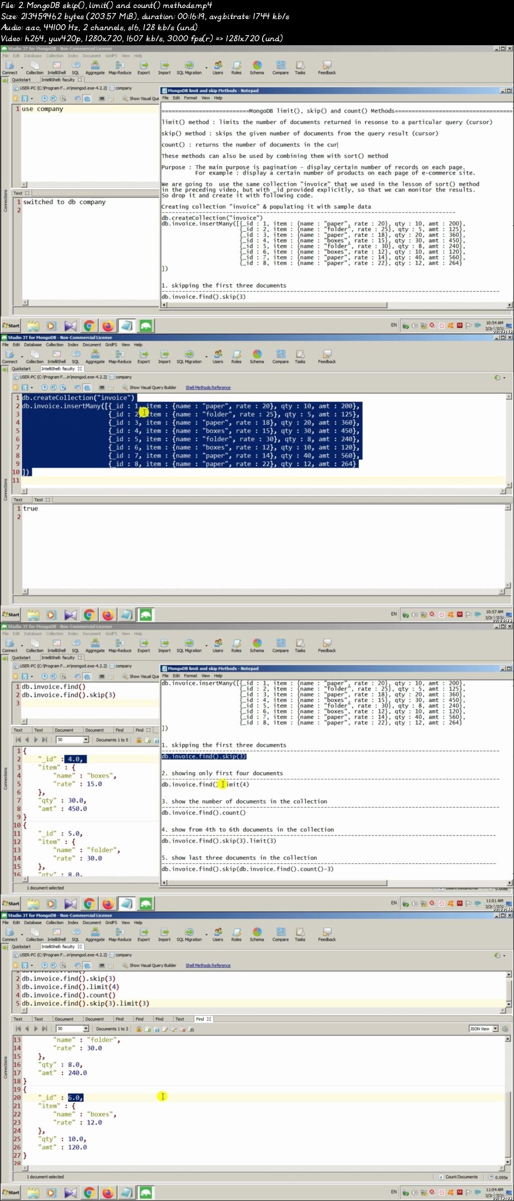 MongoDB In Nutshell - Example driven Quick Start in MongoDB