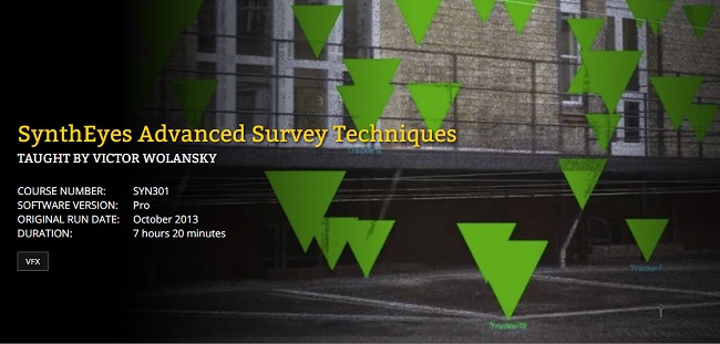 FXPHD – SYN301 – SynthEyes Advanced Survey Techniques