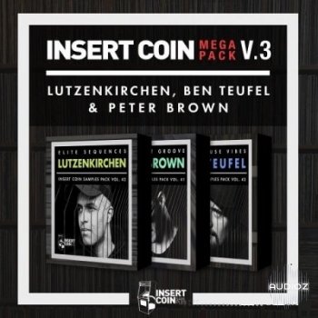Insert Coin Insert Coin Mega Pack V3: Lutzenkirchen Ben Teufel and Peter Brown WAV