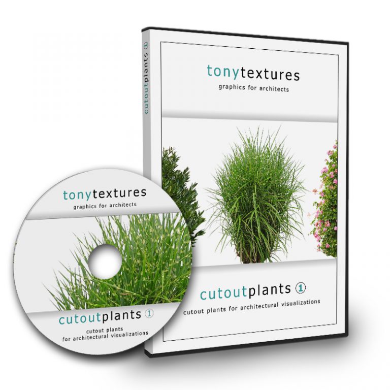 Tony Textures – Cutout Plants Vol. 1-4
