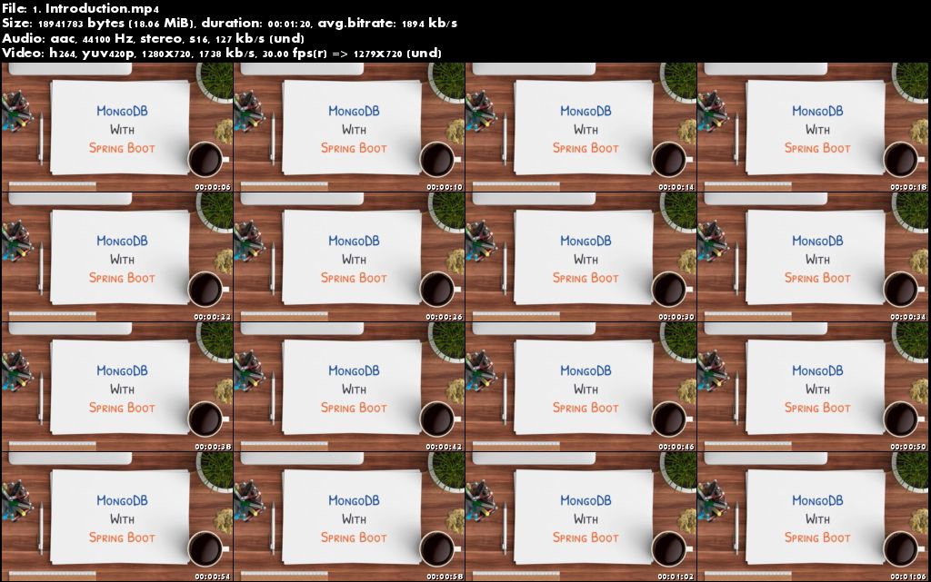 MongoDB With Spring Boot 