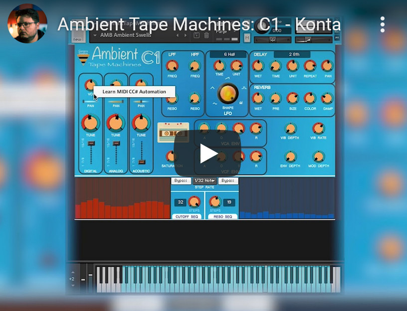 Genera Studios Ambient Tape Machines C1 For KONTAKT-DISCOVER
