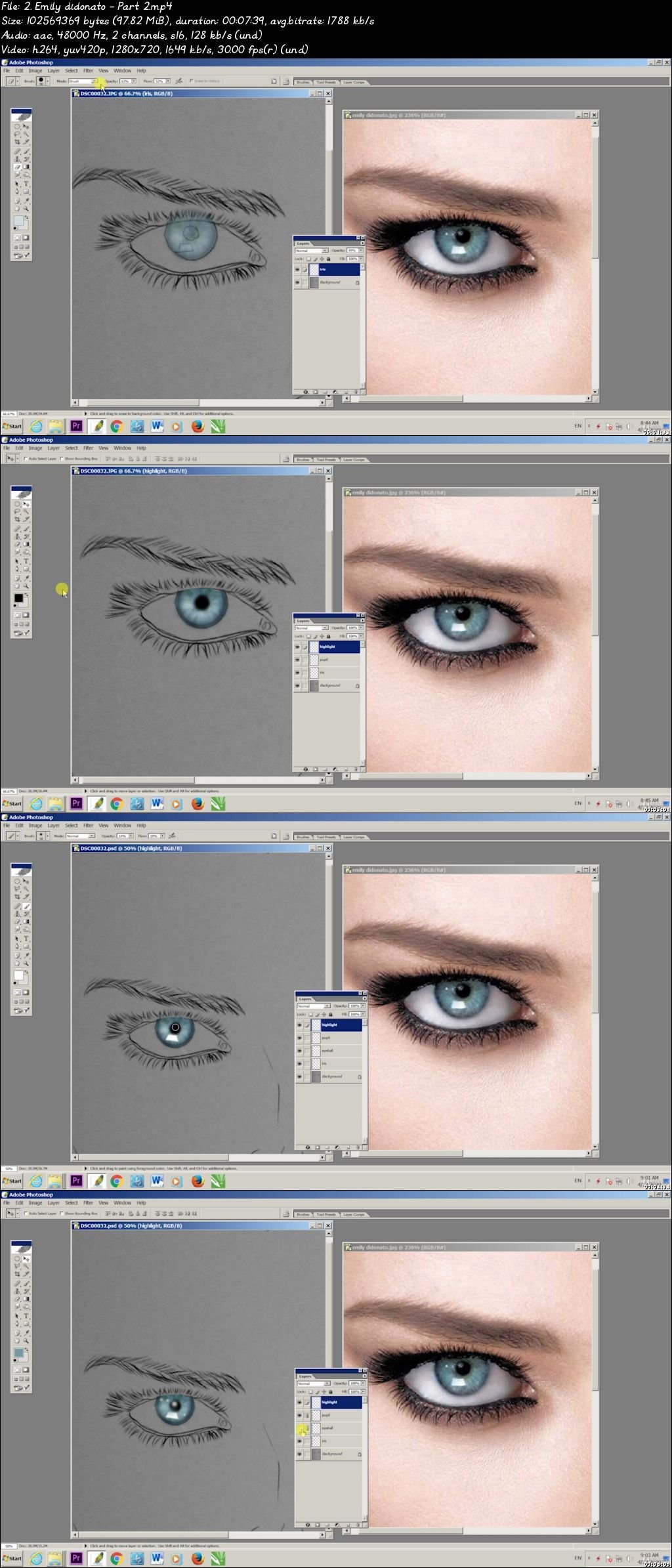 Realistic Photoshop Painting