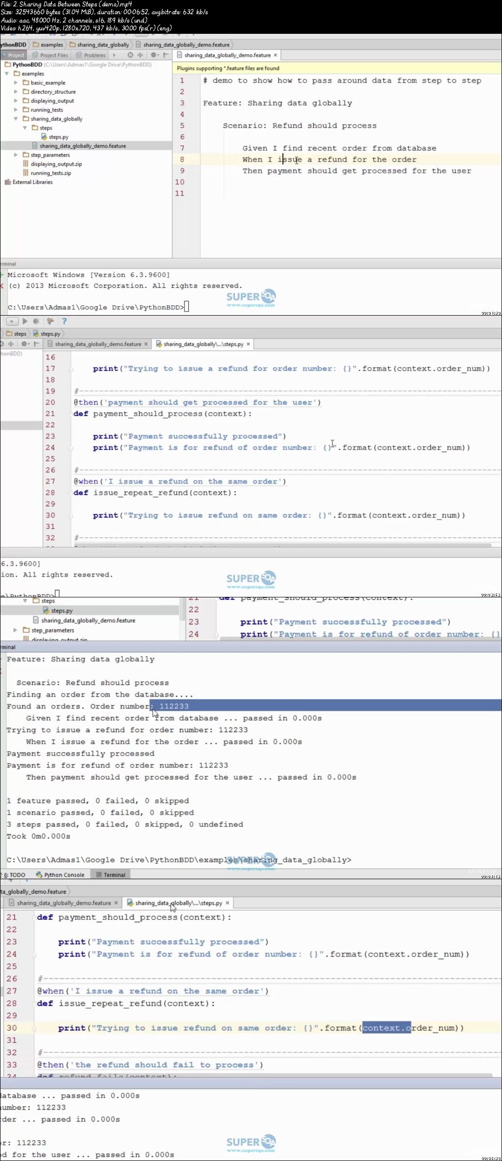Cucumber BDD with Python 3 Behave and Selenium WebDriver