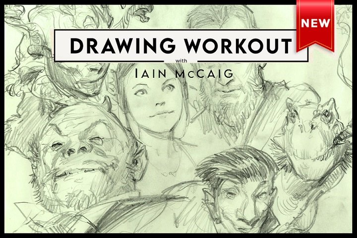 Schoolism – Drawing Workout With Iain McCaig