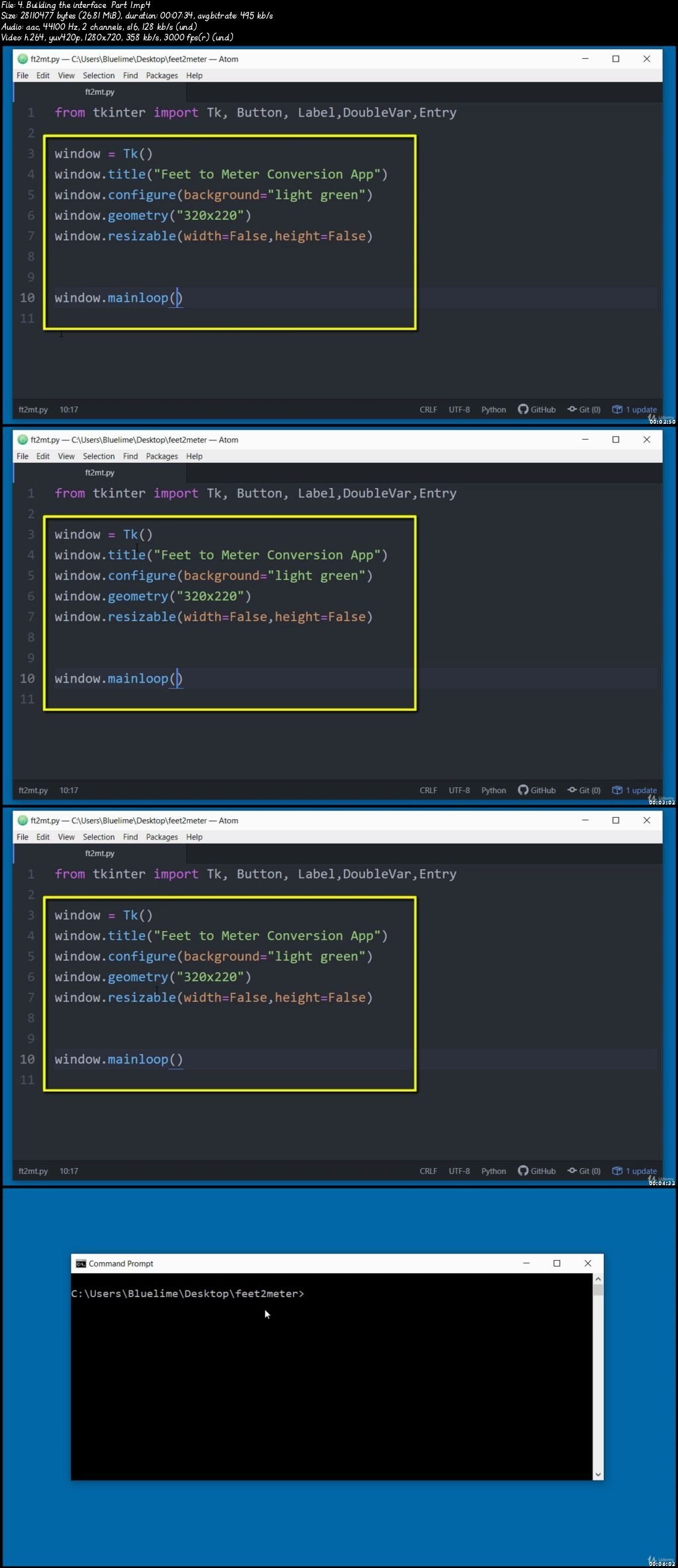 Build 10 Python Beginner Projects from scratch