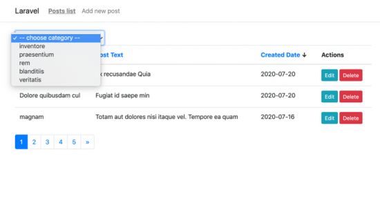 Vue.js + Laravel: CRUD with SPA