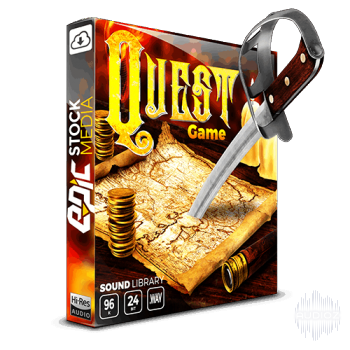 Epic Stock Media Quest Game WAV