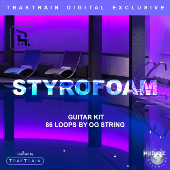 Traktrain Styrofoam Pool Guitar Kit by OG String WAV