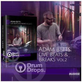 DrumDrops Adam Betts Live Beats and Breaks 2 WAV-DECiBEL