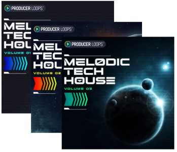 Producer Loops Melodic Tech House Volume 1-3 WAV MiDi-DISCOVER