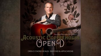 Truefire Ellis Paul Acoustic Coffeehouse Open D TUTORiAL