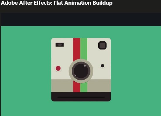 Adobe After Effects: Flat Animation Buildup
