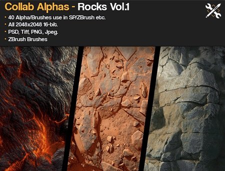 Gumroad – JRO Rock Brushes Daniel Thiger – Collab Alphas Vol.1